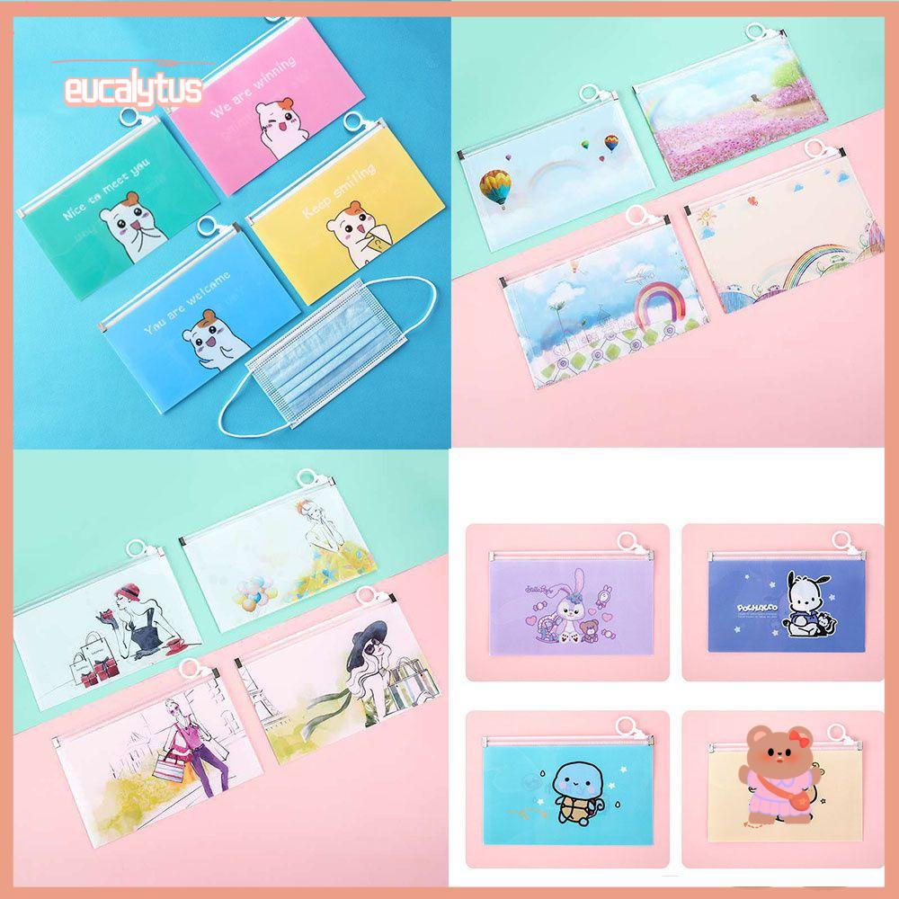 Túi Nhựa Đựng Đồ Chống Bụi In Hoạt Hình Dễ Thương