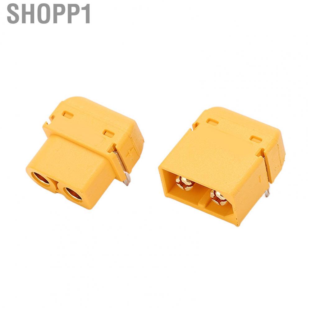 Shopp1 XT60PW Connector Plug  Easy Carry Long Service Life Gold Plated for RC Car Models Aircraft