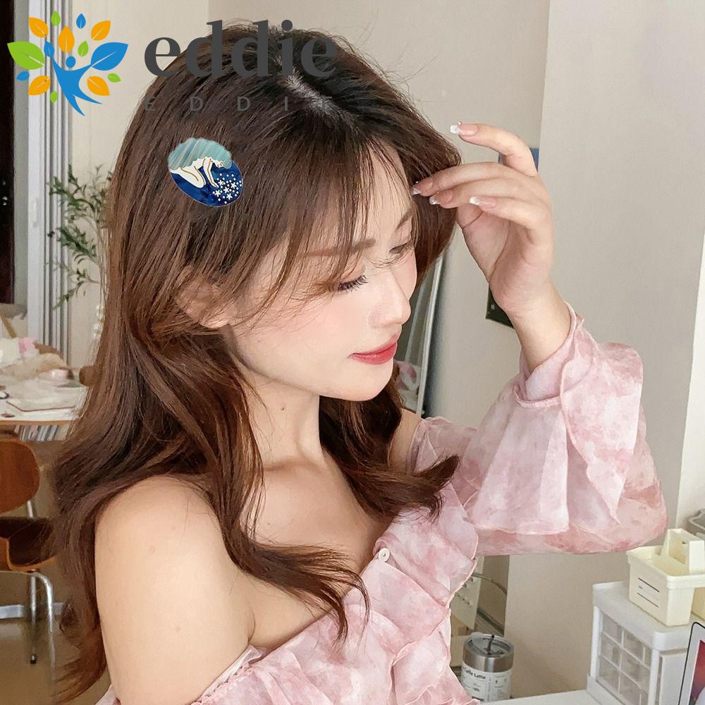 Kẹp Tóc Mỏ Vịt Mặt Hình Rắn / Hoa Sáng Tạo 26Ede Acetate|Kẹp Tóc Kim Loại Thời Trang Cho Nữ