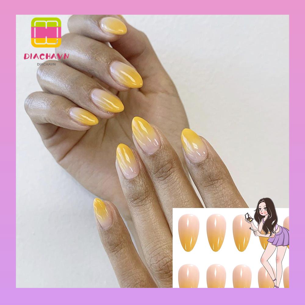 Hộp 24 Móng Tay Giả Che Phủ Toàn Diện Cho Nữ