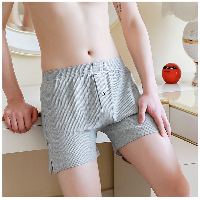 Quần Thể Thao Cotton Kẻ Sọc Dọc Màu Trơn Thoáng Khí Thời Trang Cho Nam 1052-JJK