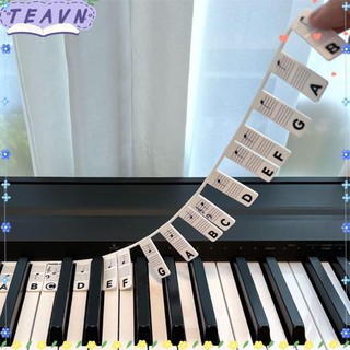 Miếng Dán Đàn Piano Bằng Silicone 88 Phím Có Thể Tái Sử Dụng