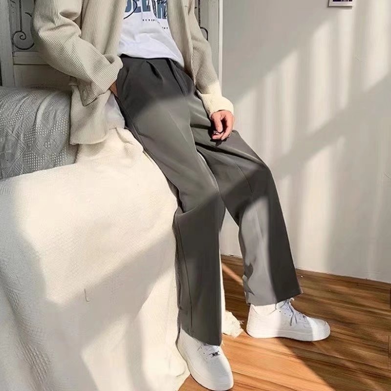 Quần Dài Ống Rộng Mỏng Phong Cách Hàn Quốc Thời Trang Mùa Hè Hàng Mới Dành Cho Bạn Nam