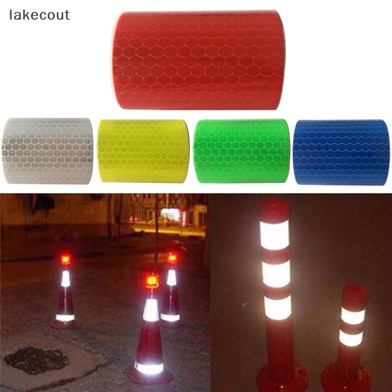 Cuộn Băng Keo Phản Quang Cảnh Báo An Toàn 5Cmx1M