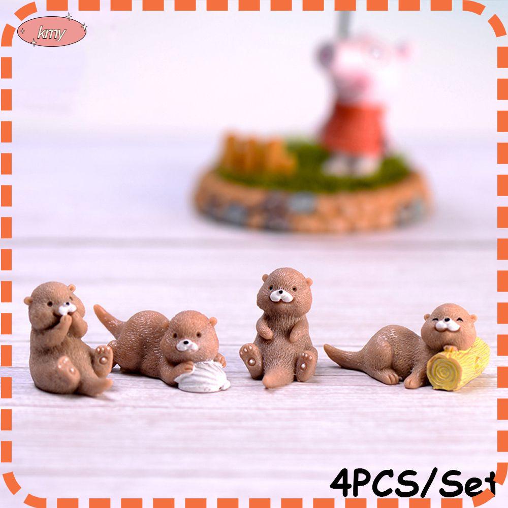 Bộ 4 bức tượng trang trí dành cho khu vườn đồ chơi