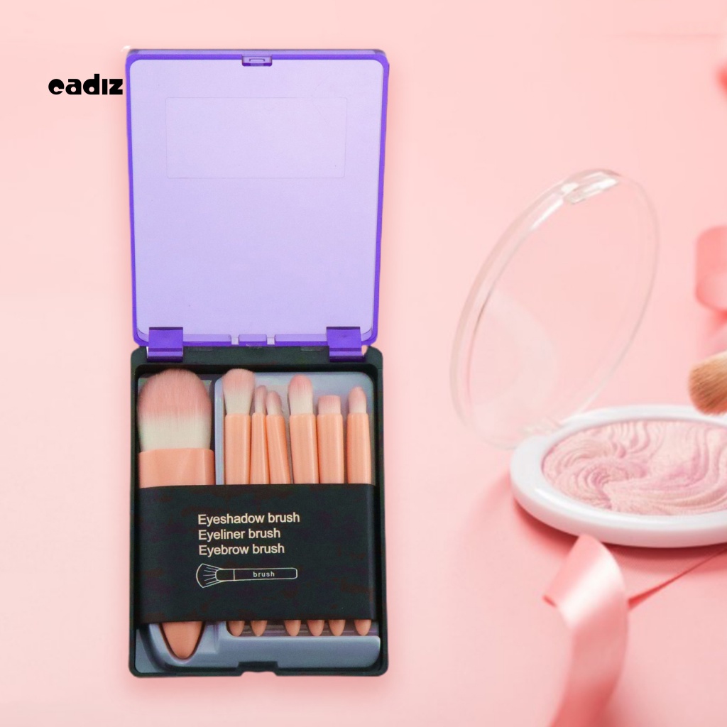 Bộ 7 Cọ Trang Điểm Mềm Mại Có Thể Tái Sử Dụng Cho Salon Làm Đẹp