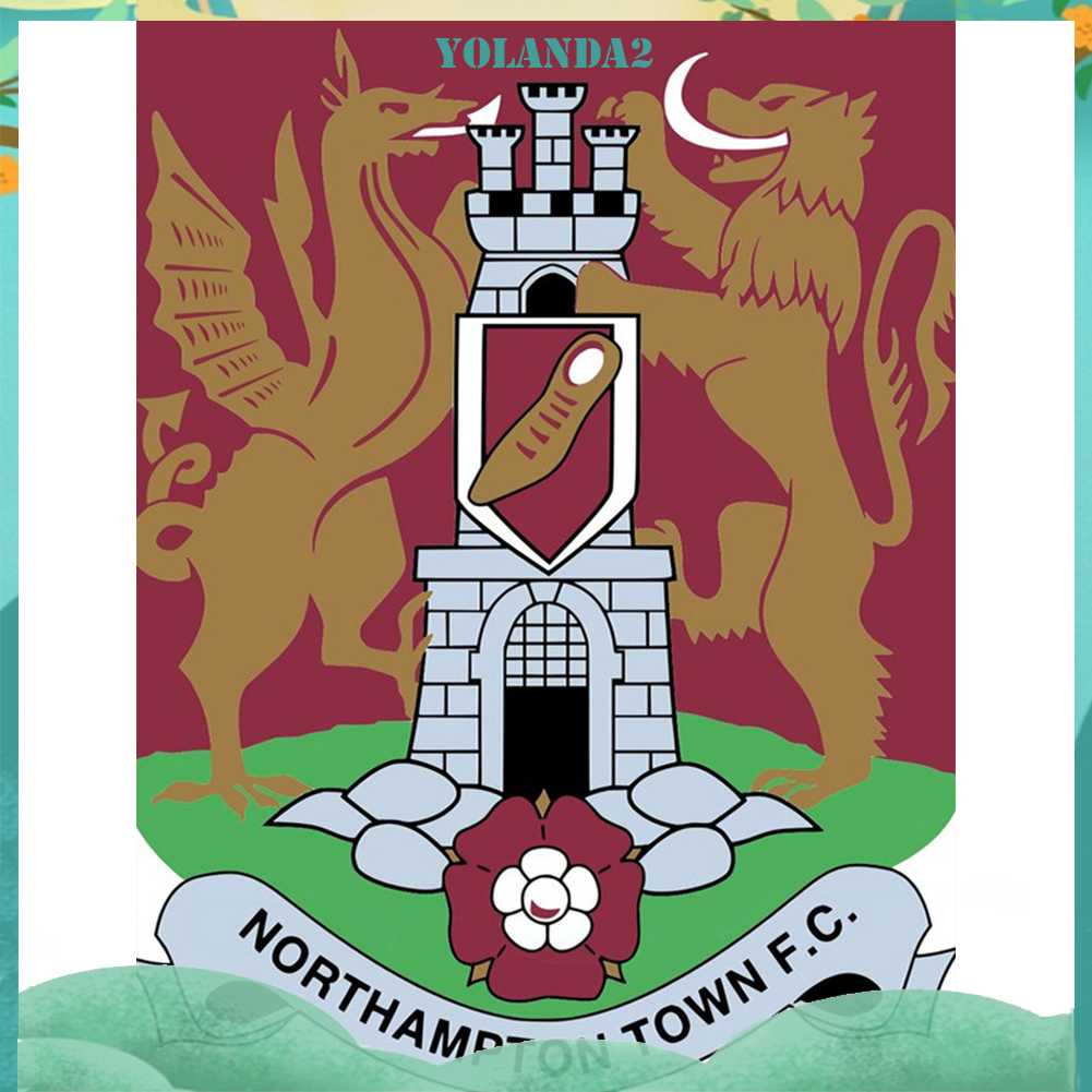 Tranh Đính Đá Kim Cương Toàn Bộ 5D DIY Hình Vẽ Thành Phố Northampton