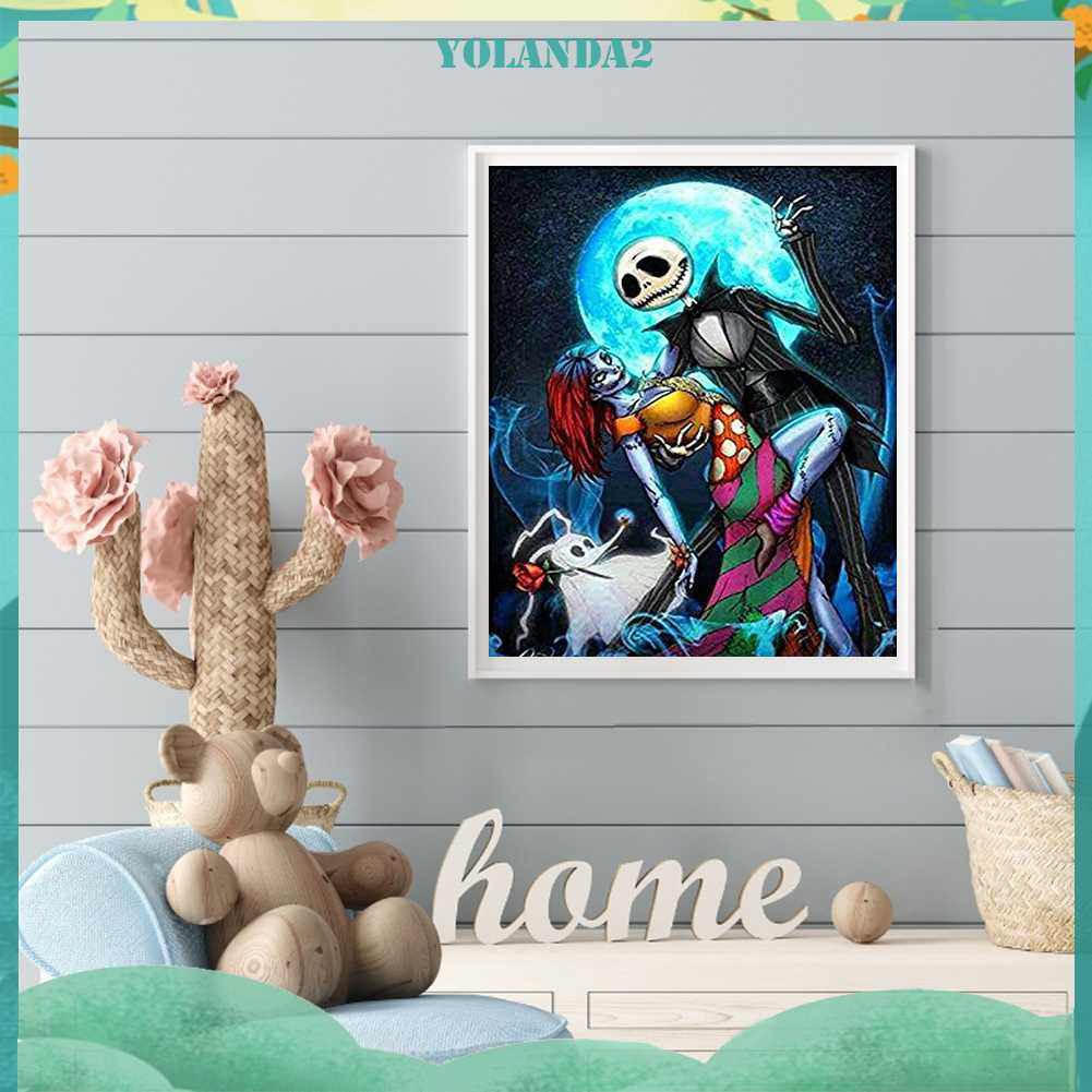 Tranh Đính Đá Kim Cương Toàn Bộ 5D DIY Hình Vẽ Vũ Công Đêm