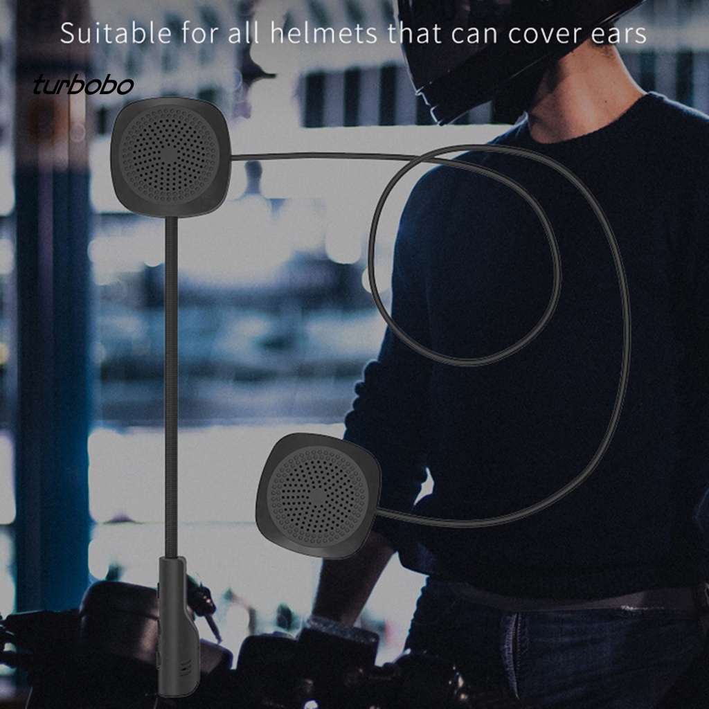 Turbobobo Tai Nghe Bluetooth Chống Nước Gắn Mũ Bảo Hiểm Xe Máy