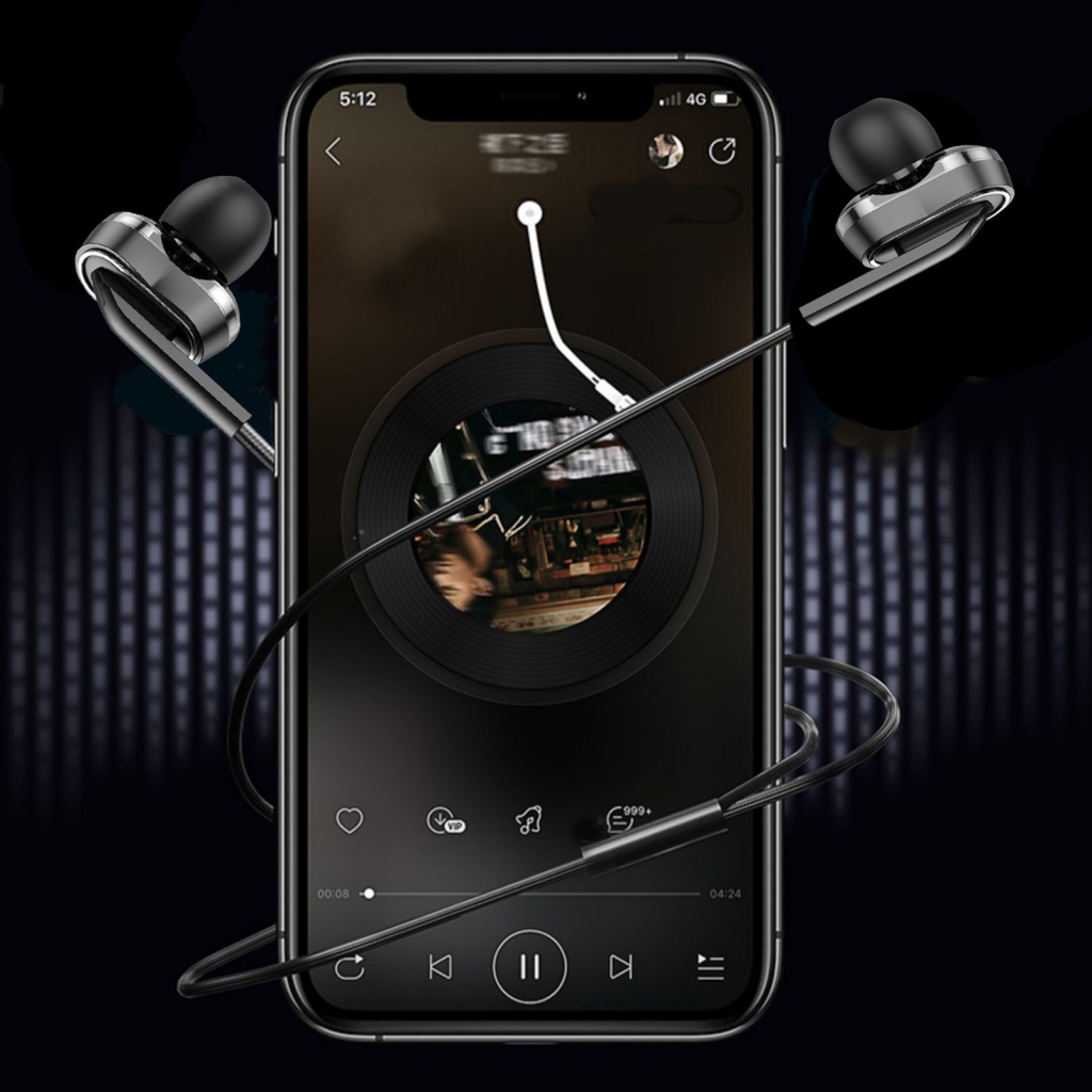 Tai Nghe Nhét Tai Jack 3.5mm Chống Ồn Chuyên Dụng Cho Điện Thoại