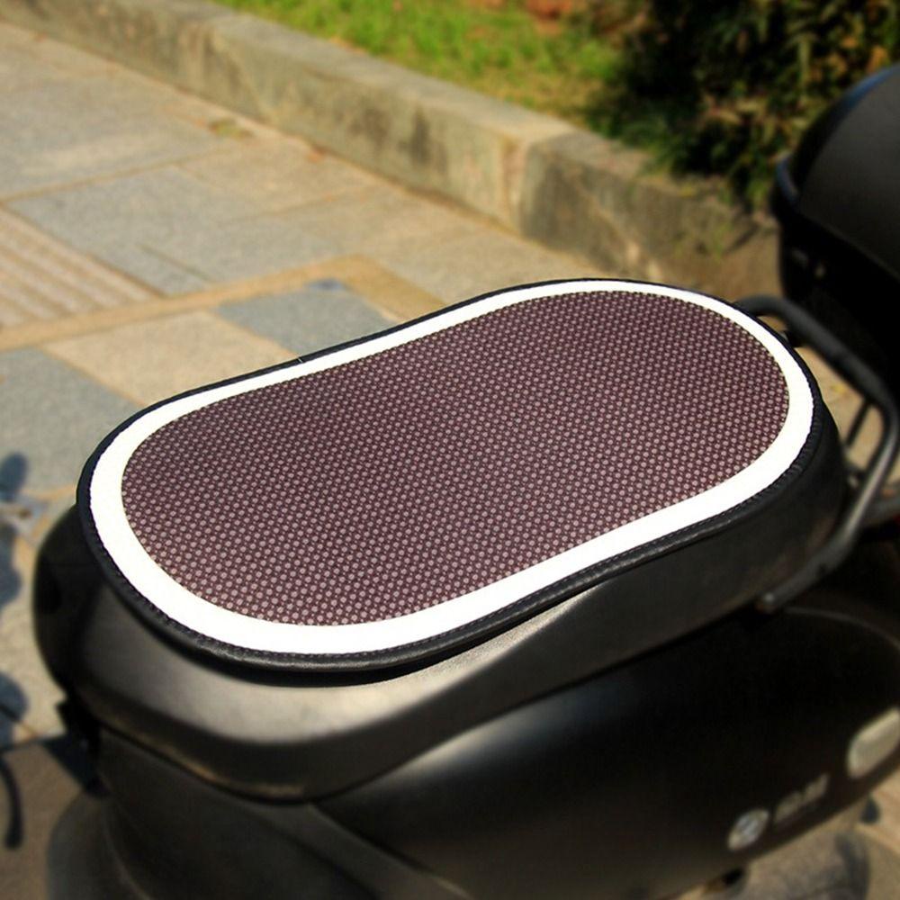 PEARLVN Bọc Yên Xe Máy Cách Nhiệt Hình Tổ Ong 57x35cm