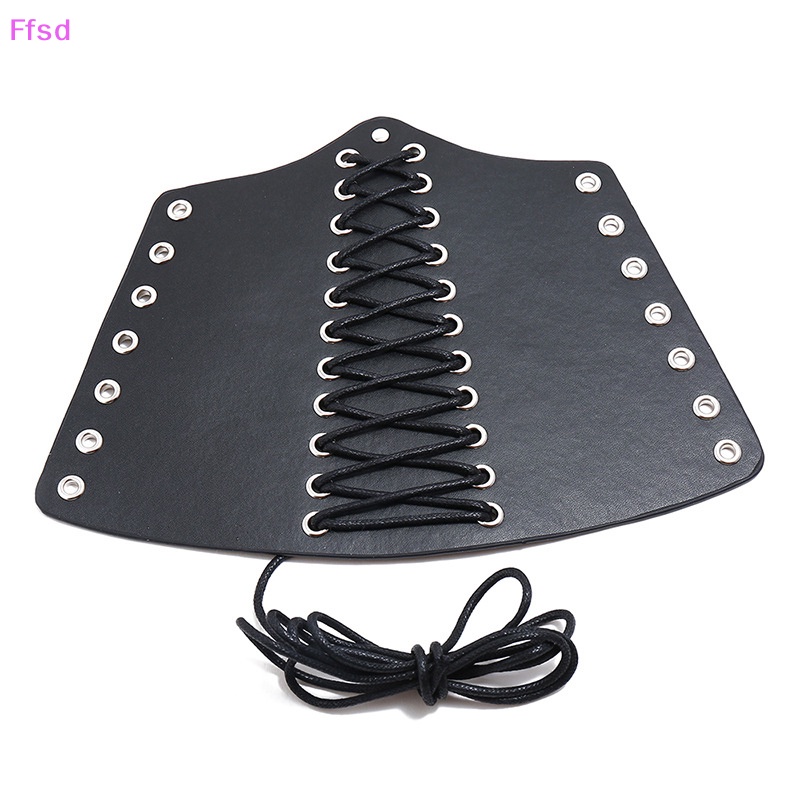 {Ffsd} Vòng Tay Giả Da Bản Rộng Buộc Dây Hóa Trang Thời Trung Cổ Steampunk Cho Nam Và Nữ * Bán Chạy