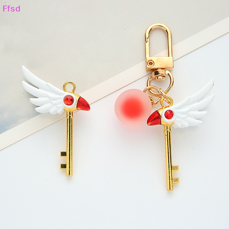 {Ffsd} Bán Chạy Móc Khóa Hình Hoa Anh Đào Ma Thuật Dễ Thương Đa Dạng Cho Nữ Sinh / Túi Xách