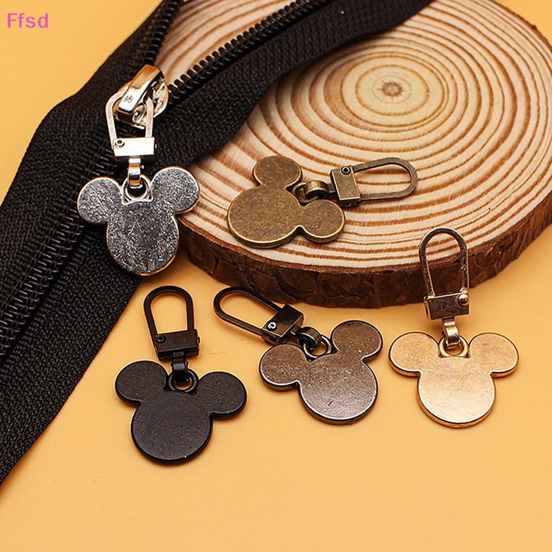 {Ffsd} Set 5 Túi Đi Học Đa Năng Có Dây Kéo Và Lỗ Nhỏ Có Thể Tháo Rời Họa Tiết Hoạt Hình Có Thể Tháo Rời