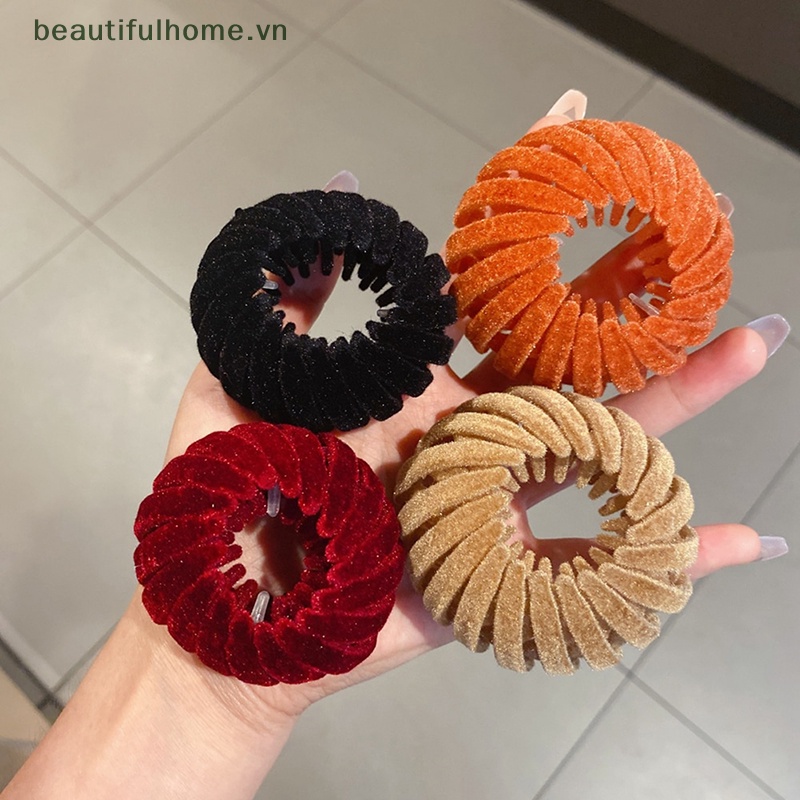 1 Kẹp Tóc Móng Ngựa Tổ Chim Cho Nữ