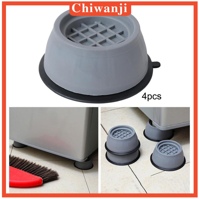 Set 4 Miếng Đệm Chân Chống Rung Chống Trượt Cho Máy Giặt