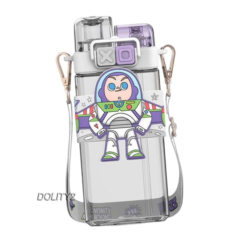 Set 2 Bình Nước Thể Thao Dễ Thương Chống Rò Rỉ