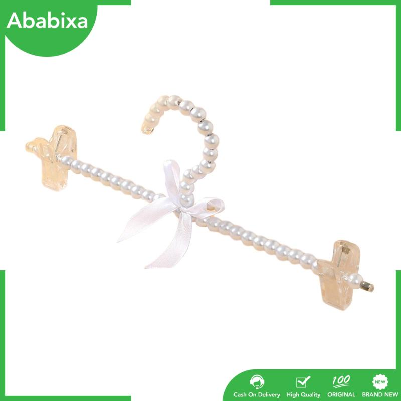 Móc Treo Quần Áo Đính Hạt Ngọc Trai Và Nơ Thanh Lịch Cho Cô Dâu / Bé Gái