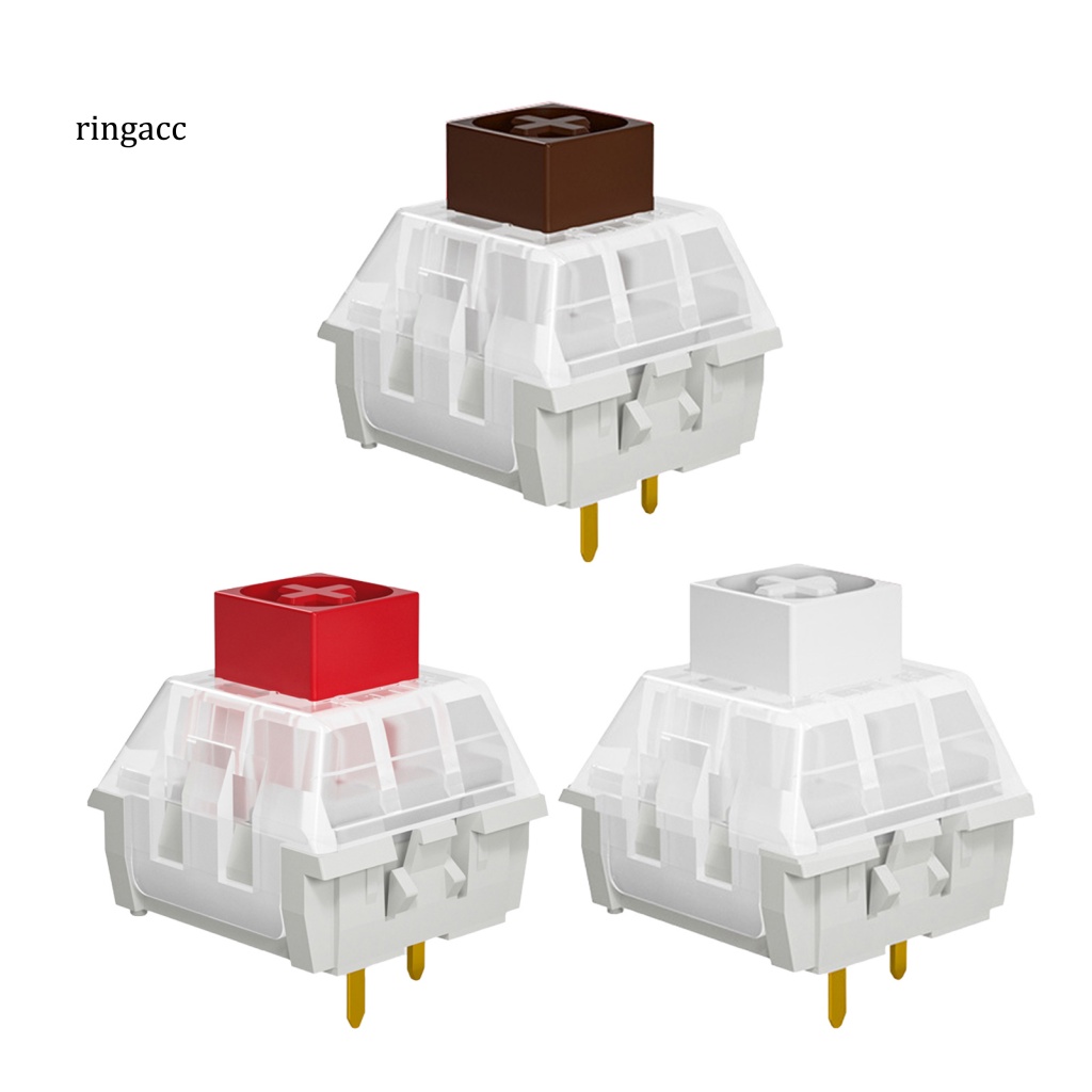 Công Tắc Bàn Phím RGA 3Pin Chống Bụi Không Ồn Thay Thế 3Pin Cho Máy Tính