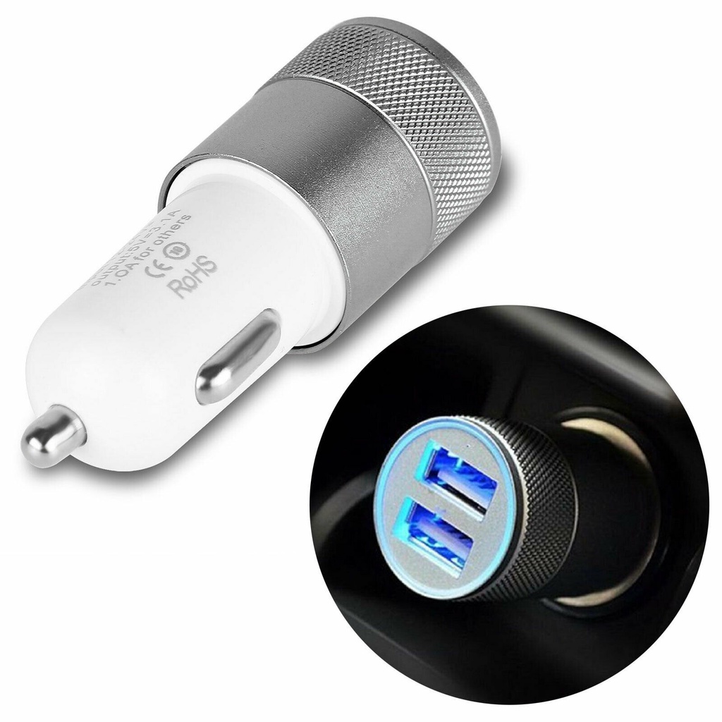 Ổ CắM 2 CổNg USB GắN Xe Hơi