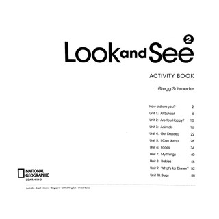 Look And See AME 2 Activity Book