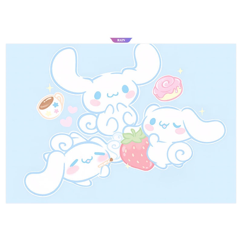 SANRIO Áp Phích Dán Tường Trang Trí Hình Cinnamoroll Hello Kitty My Melody Kuromi Pachacco Dorm Dễ Thương