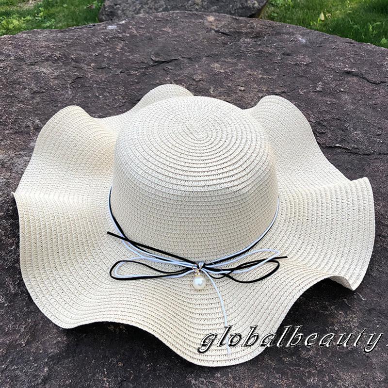 Mũ Vành Tròn Chống Nắng Thoáng Khí Có Thể Gấp Gọn Cho Nữ