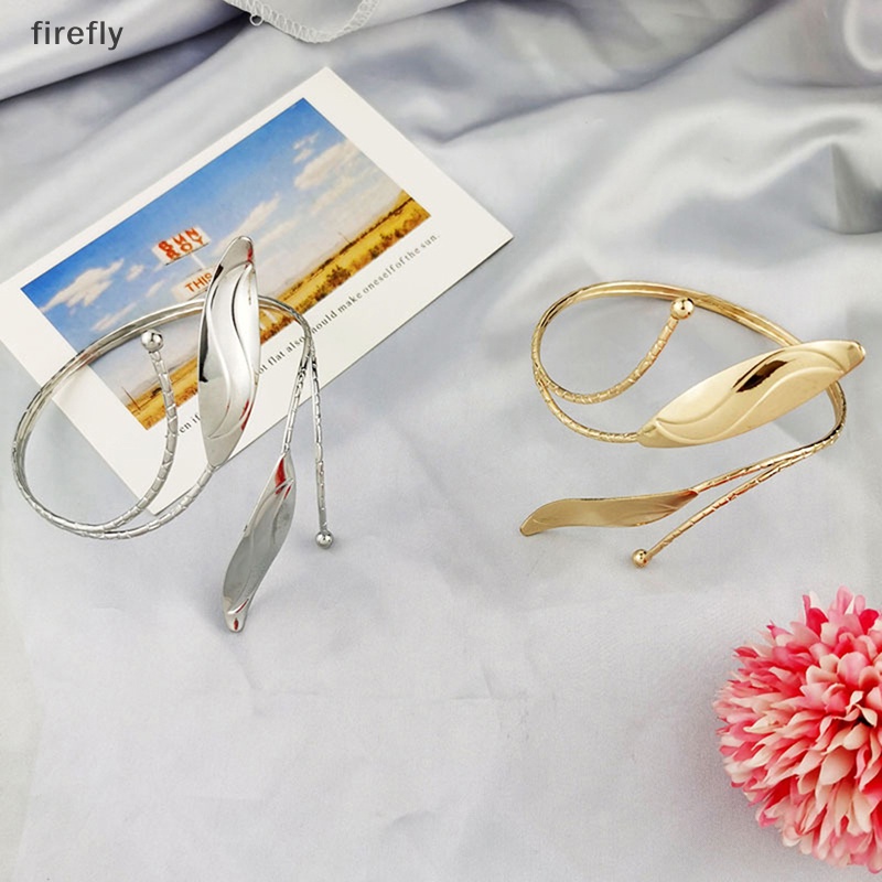 [firefly] Vòng Đeo Bắp Tay Dạng Chuỗi Xích Bằng Kim Loại Rỗng Họa Tiết Hình Học Khoét Rỗng Kiểu Bohemian