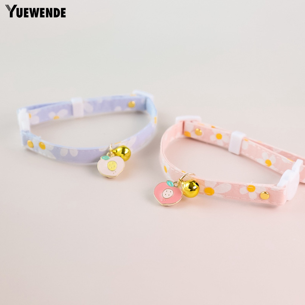 Vòng Cổ YQ.E Độ Co Giãn Cao Với Họa Tiết Chấm Bi Dễ Thương Có Thể Điều Chỉnh Cho Thú Cưng Mặc Hàng Ngày
