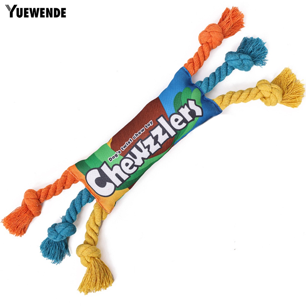 Yq.e Đồ Chơi Nhai Gặm Tương Tác Bằng Polyester Siêu Mềm Chống Cắn Lâu Trôi Có Thể Thay Đổi Màu Tương Tác Cho Cún Cưng