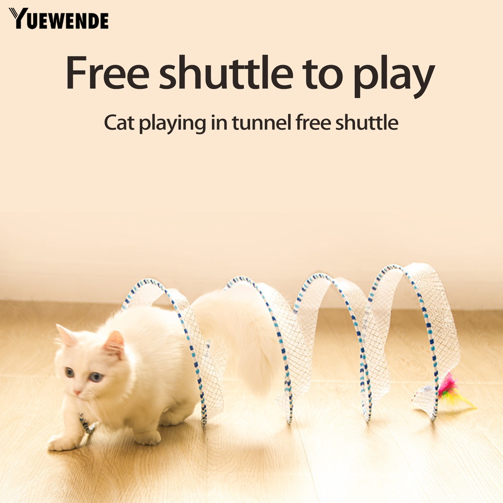Đường Hầm Hình Chữ S Chống Trầy Xước Chống Ăn Mòn Cho Mèo Cưng