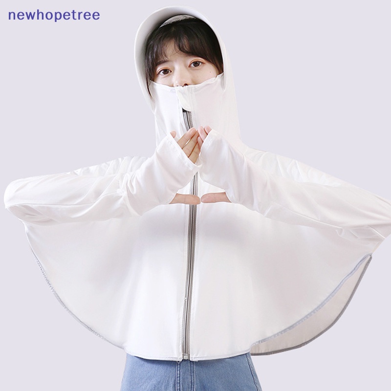 Áo Khoác Màu Trơn Bằng Lụa Mát Chống Tia UV Thời Trang Mùa Hè