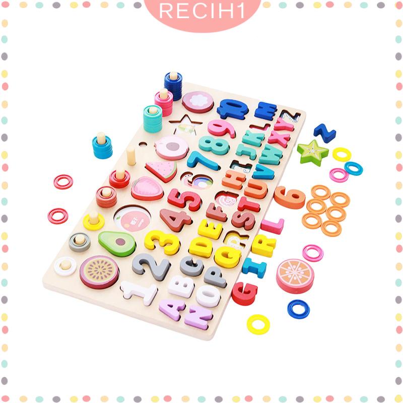 Bảng Gỗ Phân Loại Học Toán Màu Sắc Theo Phương Pháp Montessori Cho Bé Trai