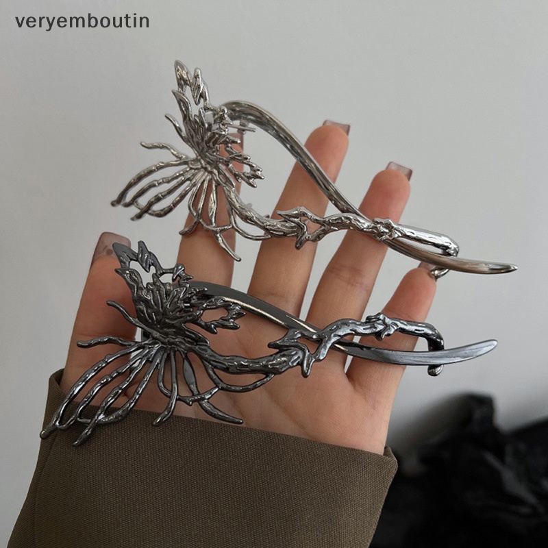 Kẹp Tóc Hình Bướm Bằng Hợp Kim Thanh Lịch Dành Cho Nữ