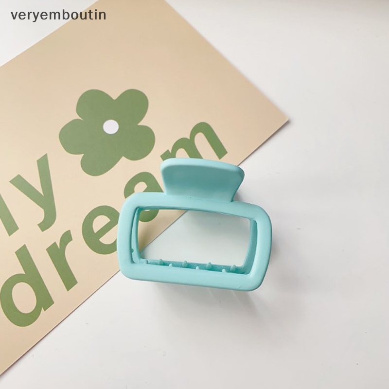 Kẹp Tóc Hình Cá Mập / Vuông Thời Trang Hàn Quốc Cho Nữ