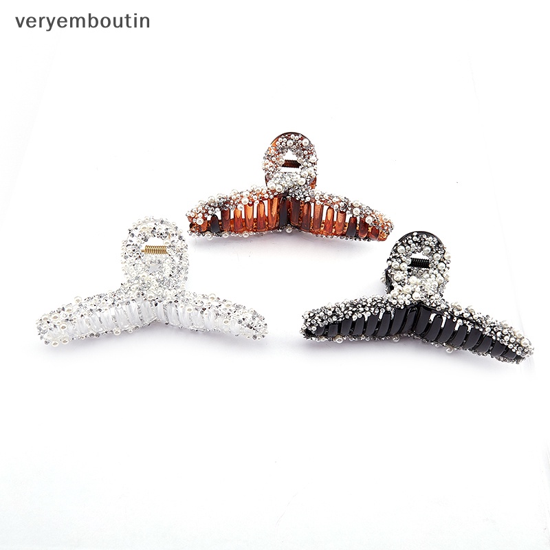 Kẹp Càng Cua Đính Ngọc Trai Sang Trọng Cho Nữ