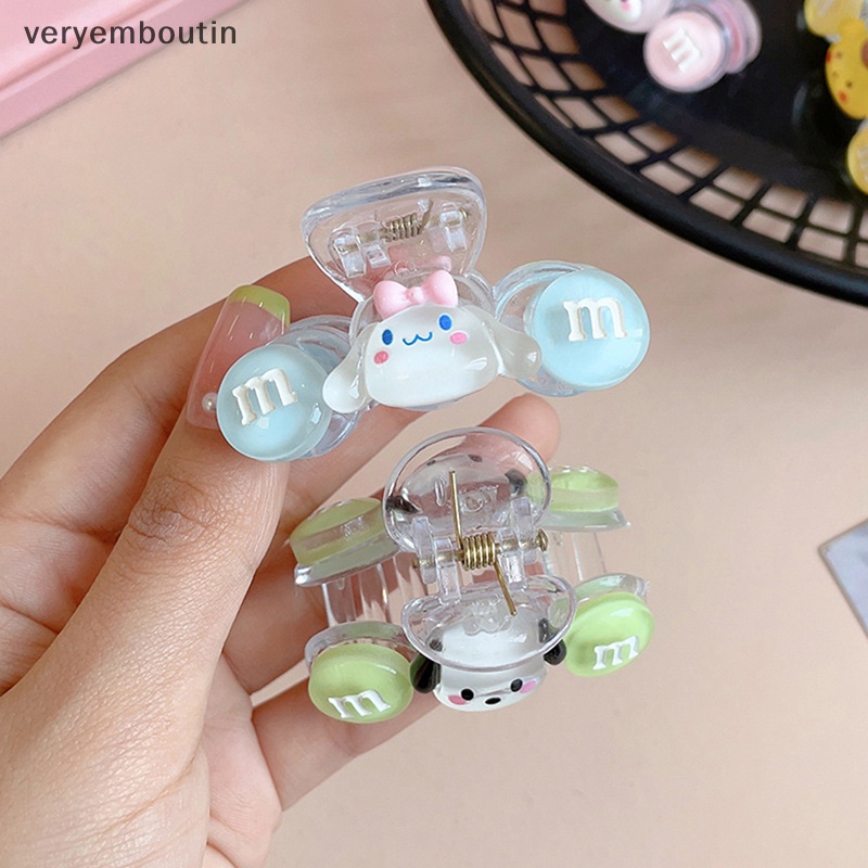 Kẹp Tóc Hình Cá Mập Y2K Hoạt Hình My Melody Cinnamoroll Kuromi Dễ Thương Dễ Phối Đồ Cho Bé Gái