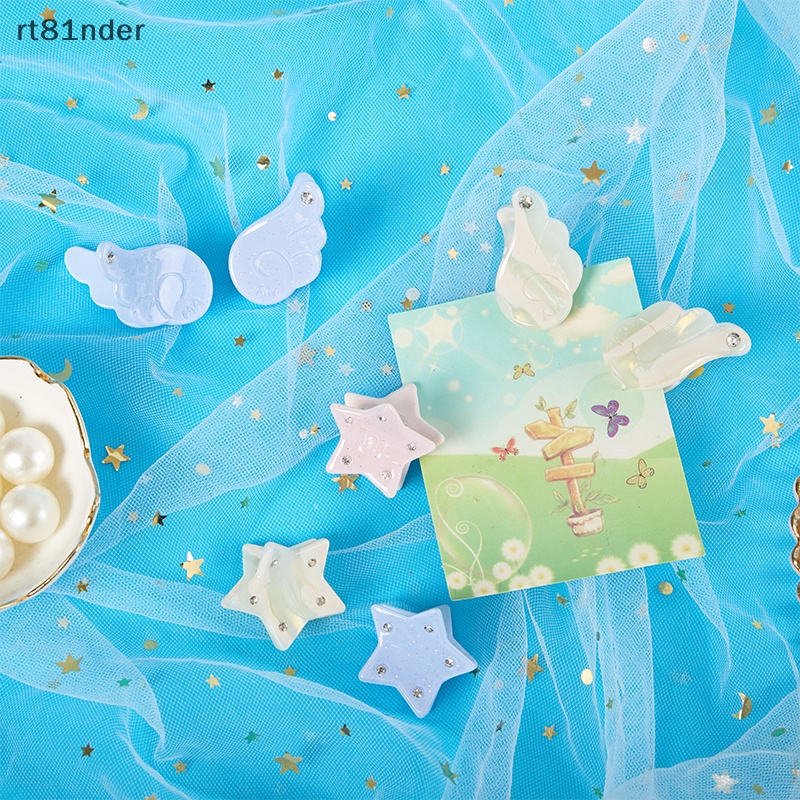 Set 2 Kẹp Tóc Hình Ngôi Sao Nhỏ Dễ Thương Cho Bé Gái