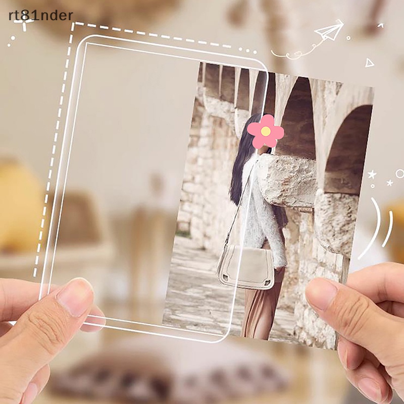 Rt Set 10 Vỏ Bọc Thẻ Ảnh Hàn Quốc Trong Suốt Không Axit Horaphic n