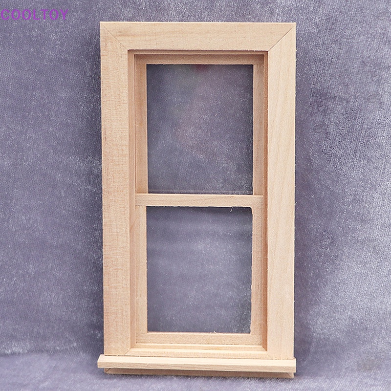 Mô Hình Cửa Sổ Mini Tỉ Lệ 1: 12 Trang Trí Nhà Búp Bê