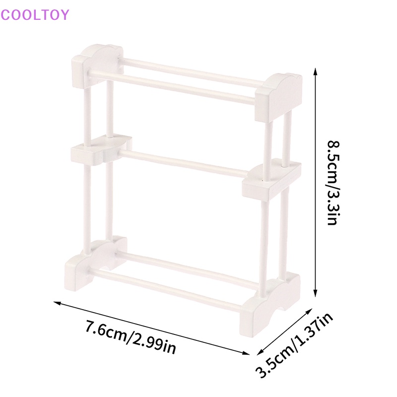 Giá Phơi Khăn Lau Tay Đồ Chơi Búp Bê Tỷ Lệ 1: 12