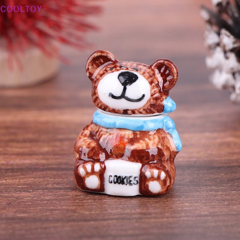 Hũ Đựng Kẹo Bằng Gốm 1: 12 Trang Trí Nhà Búp Bê