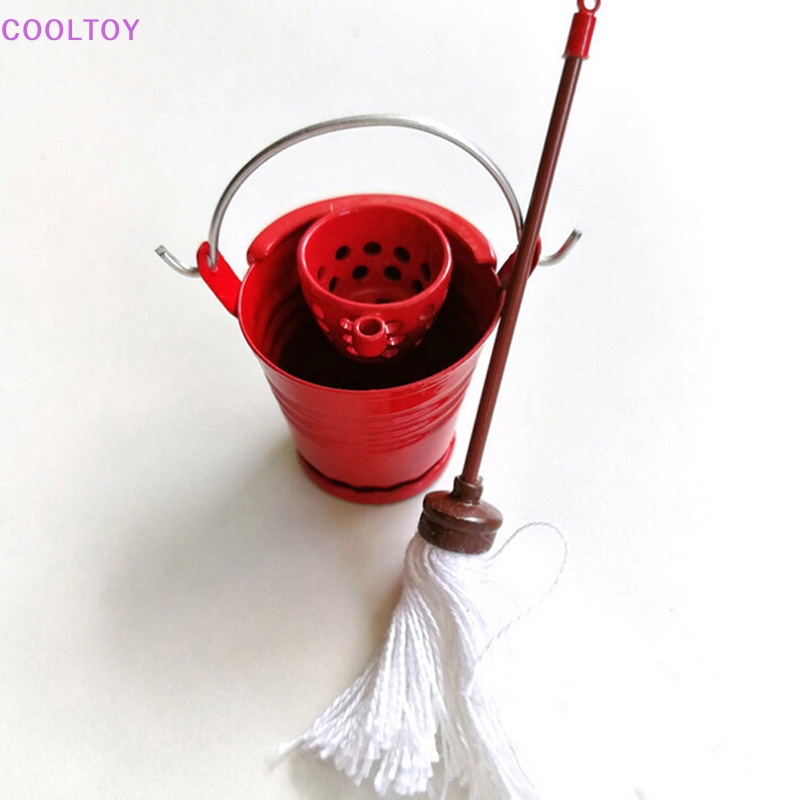 Cooltoy 1 Bộ Cây Lau Nhà Búp Bê Tỉ Lệ 1: 12