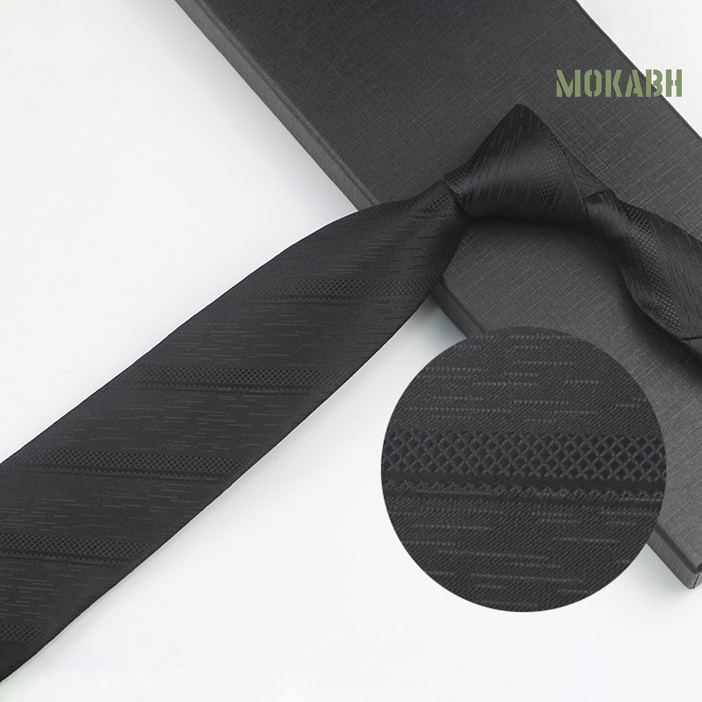 Cà Vạt [Mokabh] Điều Chỉnh Được Chống Dầu Chống Bụi Bẩn Chống Nhăn Trang Trọng Cho Văn Phòng Tiệc Lễ Hội