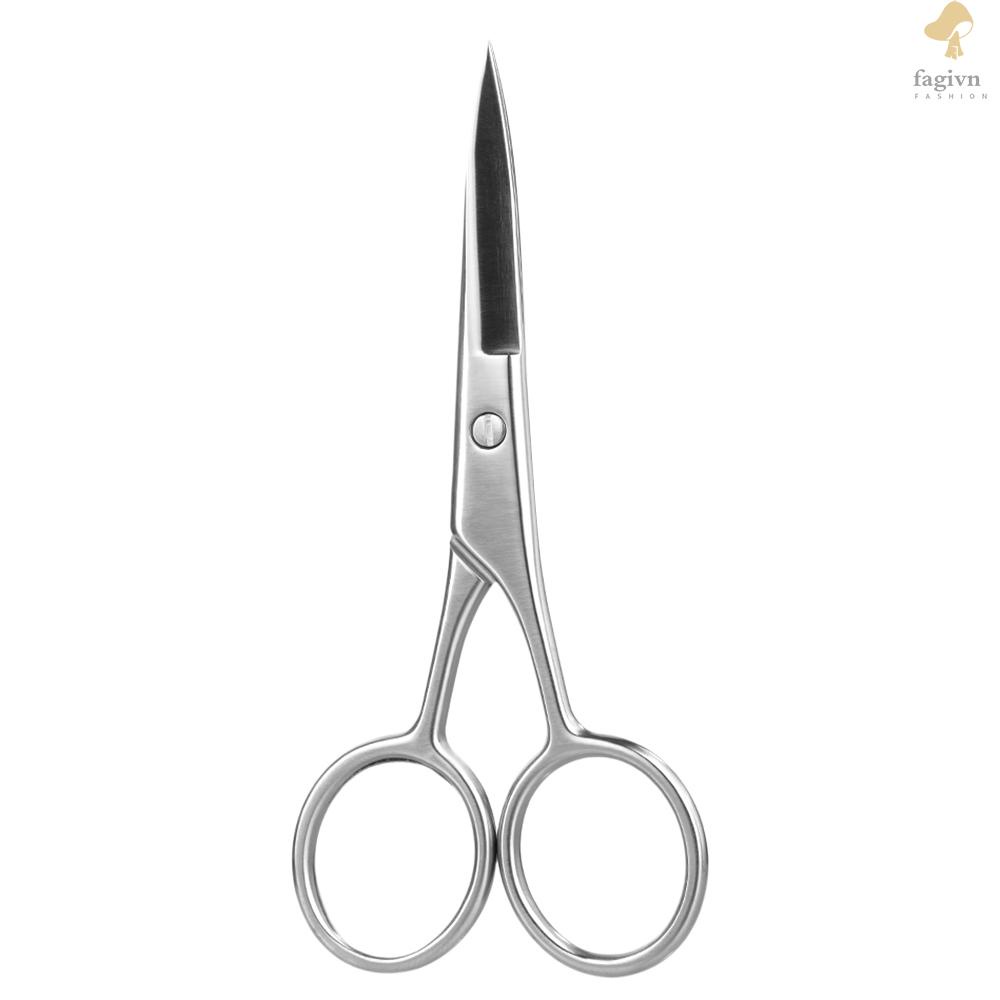 Kéo Tỉa Lông Mày / Râu / Lông Mũi Mini Bằng Thép Không Gỉ Thời Trang