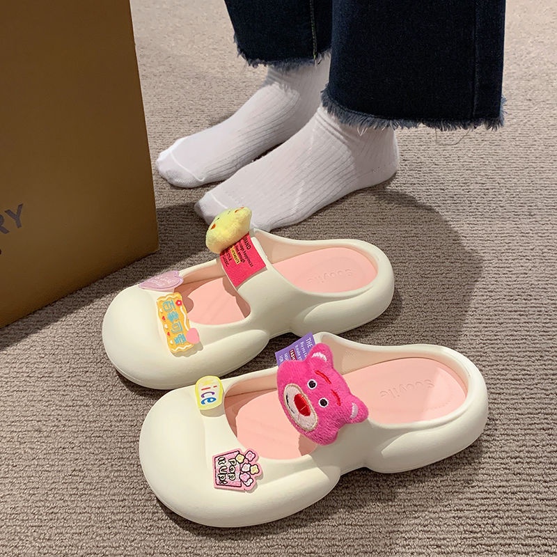 Dép Đi Trong Nhà Đế Dày Chống Trượt Họa Tiết Hoạt Hình Thời Trang Mùa Hè 2023 AA4383