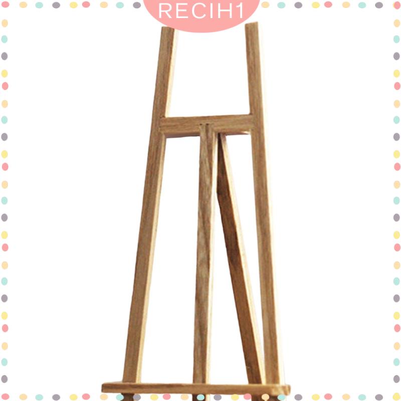 Mô Hình Giá Ba Chân Bằng Gỗ Dùng Trang Trí Nhà Búp Bê 1 / 12