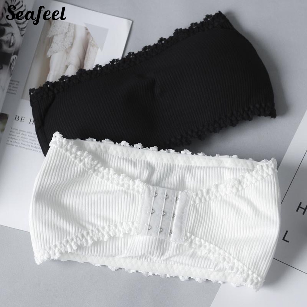 Áo Ngực Không Dây Thoáng Khí Có Mút Nâng Ngực Dành Cho Nữ