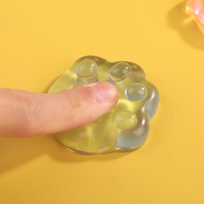Đồ Chơi Squishy Hình Bàn Chân Mèo 3D Bằng Silicone Mềm Đồ Chơi Giảm Stress