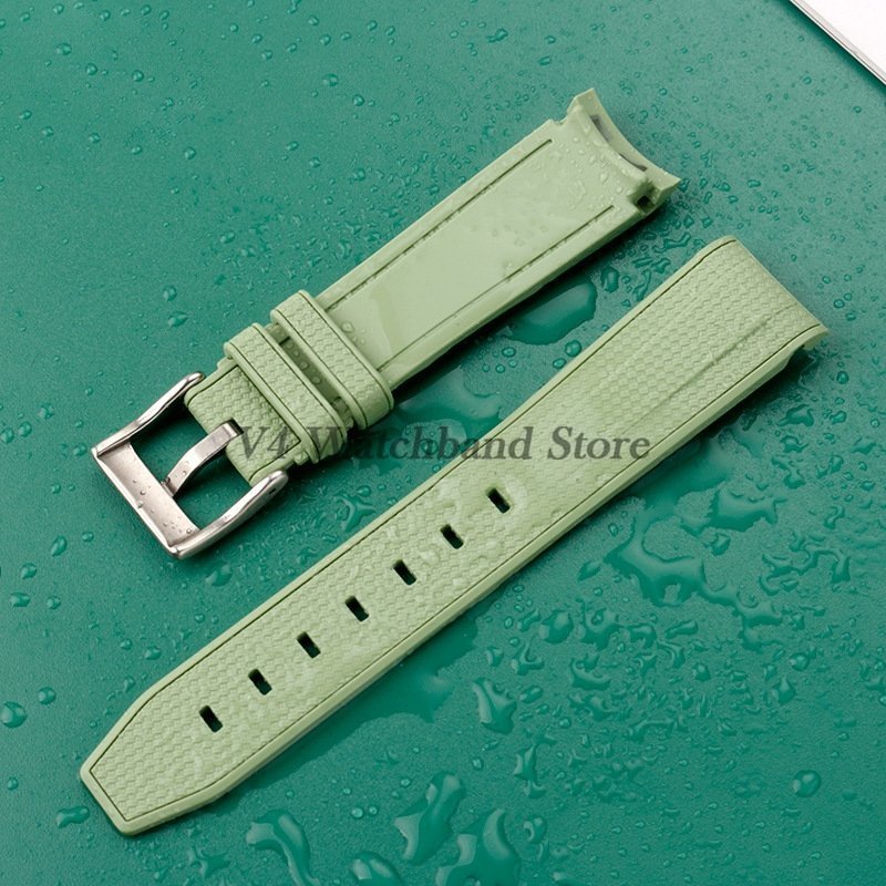 Dây Đeo Silicone Cao Su 20mm Chống Nước Cho Omega for Swatch